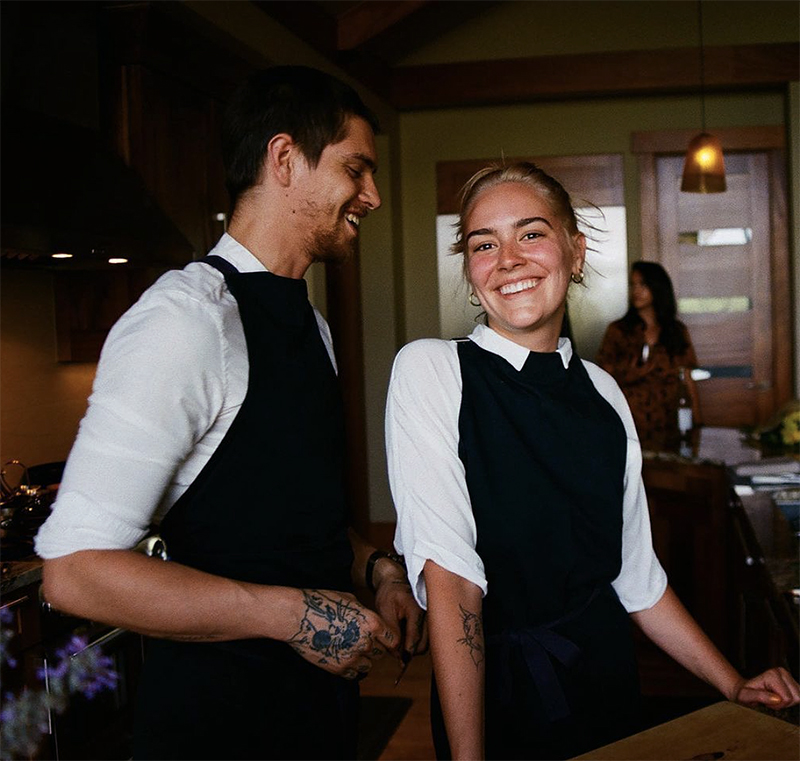 photo of chefs Syd Younggreen and Brian De Souza 