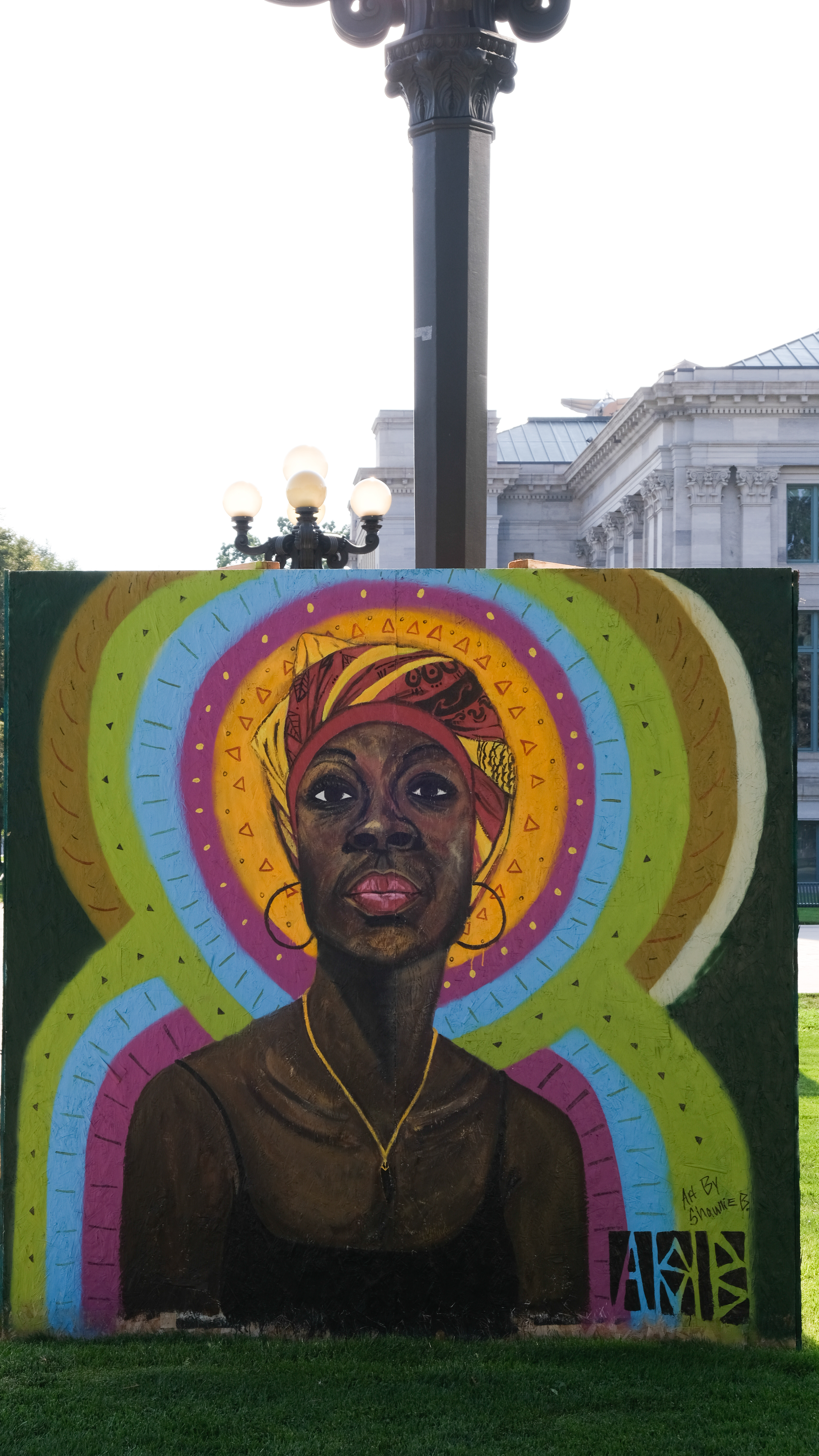 mural at black love mural festival