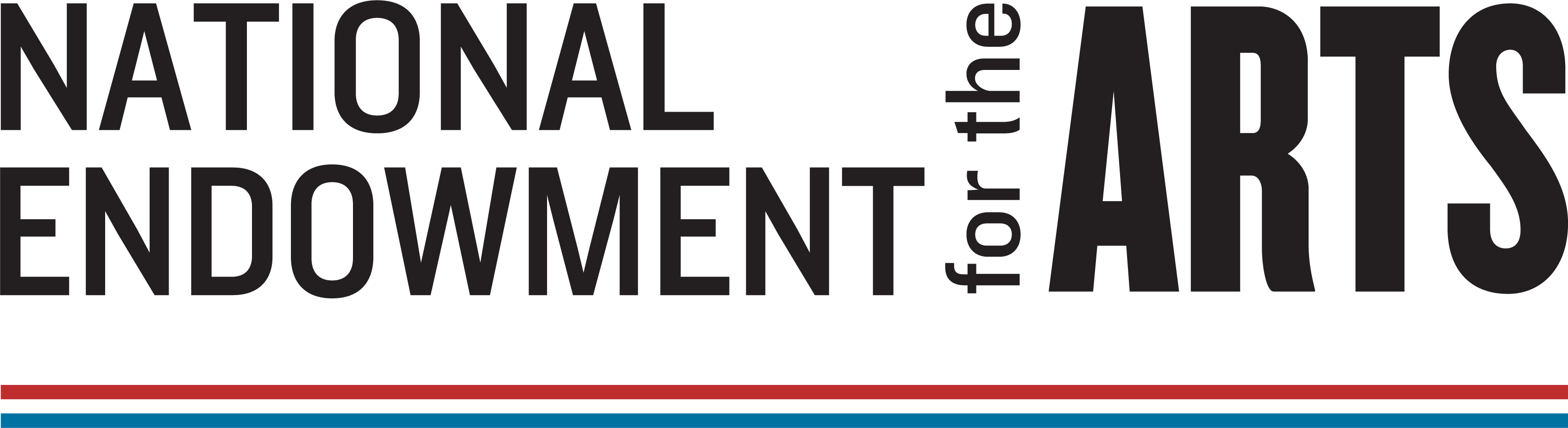 Logo that reads, "National Endowment for the Arts"